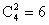 从3、5、7、11四个数中任取两个数相乘，可以得到多少个不相等的积： 