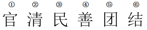 把下面的六个图形分为两类，使每一类图形都有各自的共同特征或规律，分类正确的一项是：【2013吉林甲级 