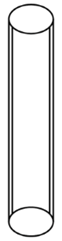 三星堆一号祭祀坑出土一枚金杖（如下图所示），全长1.42米，直径2.3厘米，采用的是金皮包卷在圆柱形 
