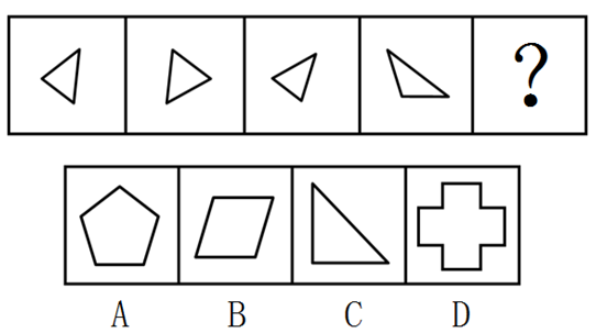 以下哪一个图形是由上边的四个图形不经旋转、翻转直接拼接而成： 【2015新疆兵团057】 